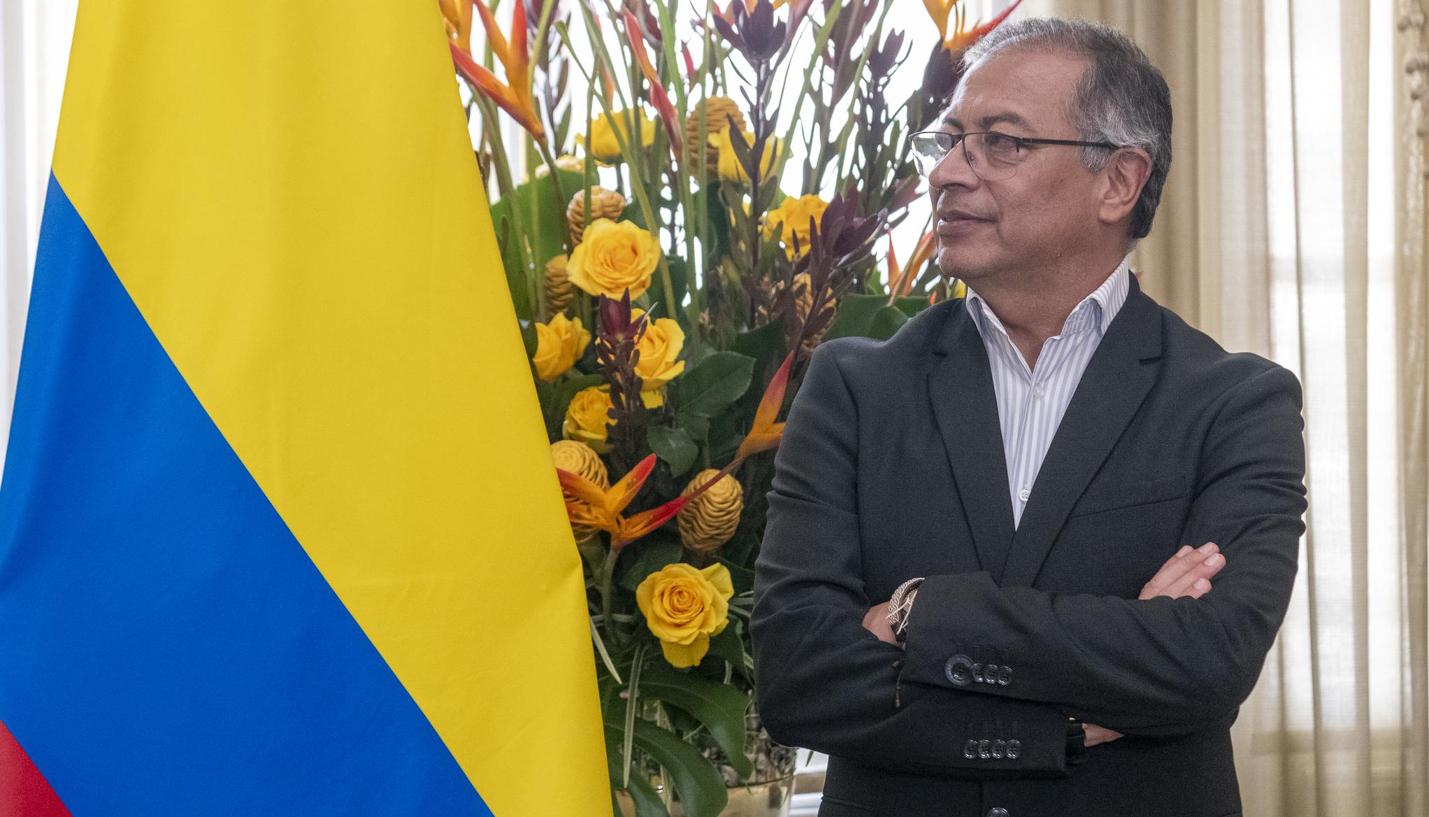 El Presidente Gustavo Petro.