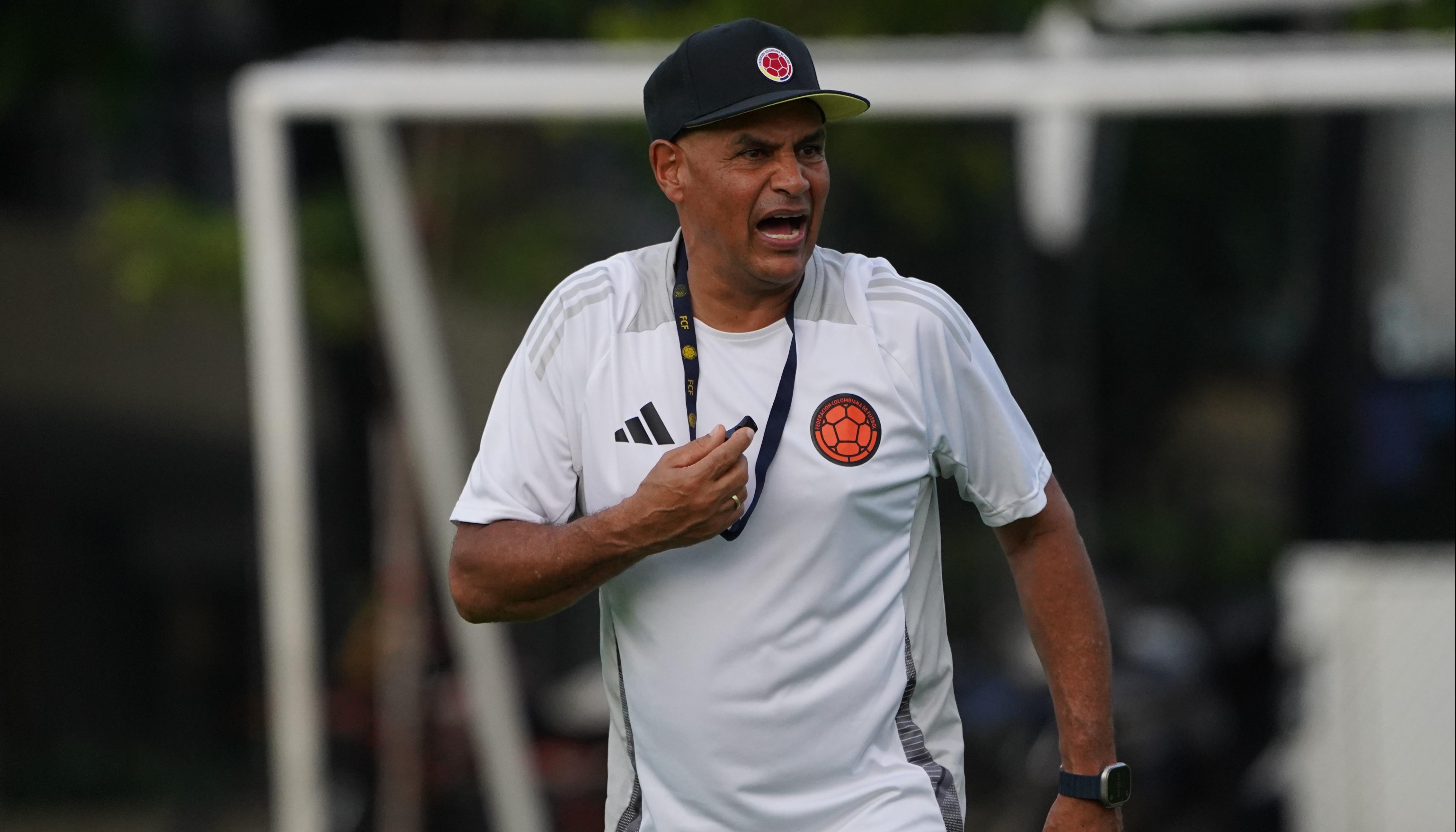 Carlos Paniagua, director técnico de la Selección Colombia femenina sub-20.