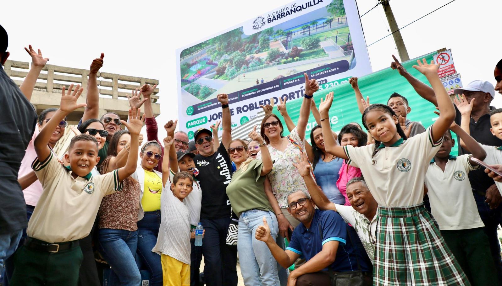 En 7 de Abril construirán el parque Jorge Robledo Ortiz.