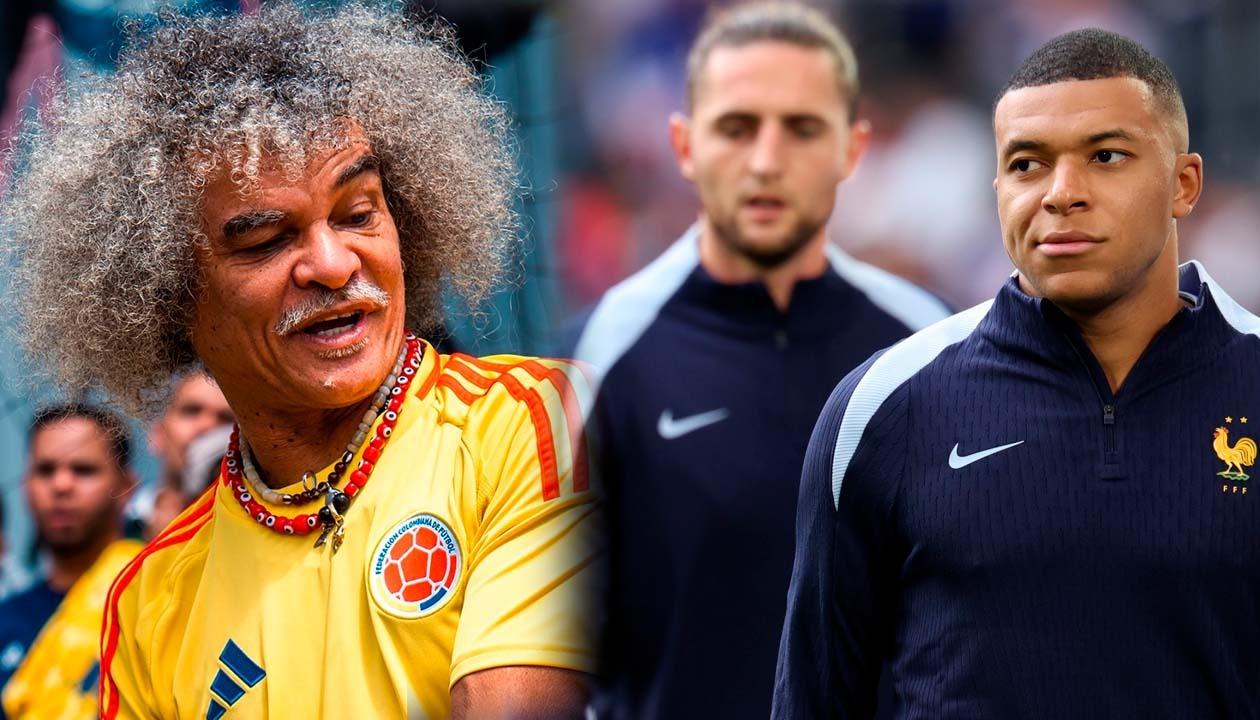 Carlos Valderrama criticó fuertemente al francés Kylian Mbappé.