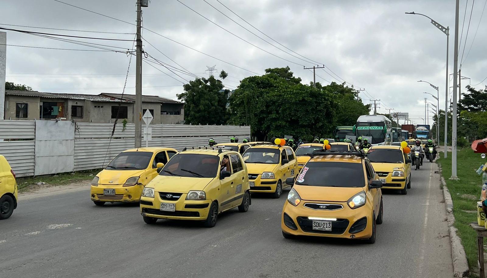 Avenida Circunvalar a la altura de Las Gaviotas hay 'Plan tortuga'