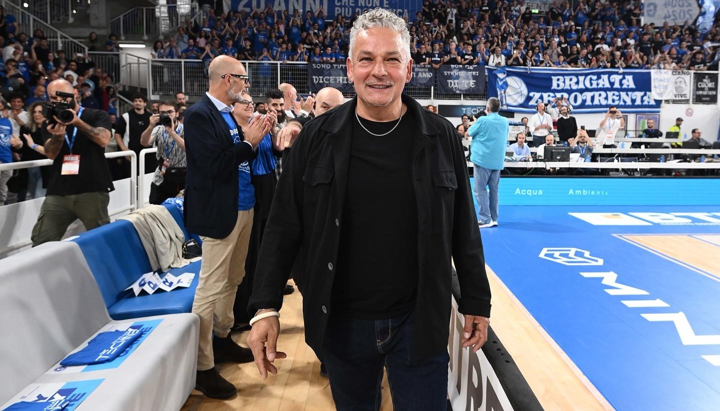 Roberto Baggio, exjugador de la selección italiana de fútbol. 