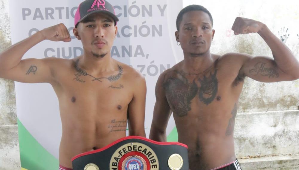 Albeiro Paredes y Sammy Ramos se enfrentan por el título Fedecaribe de la categoría supergallo. 