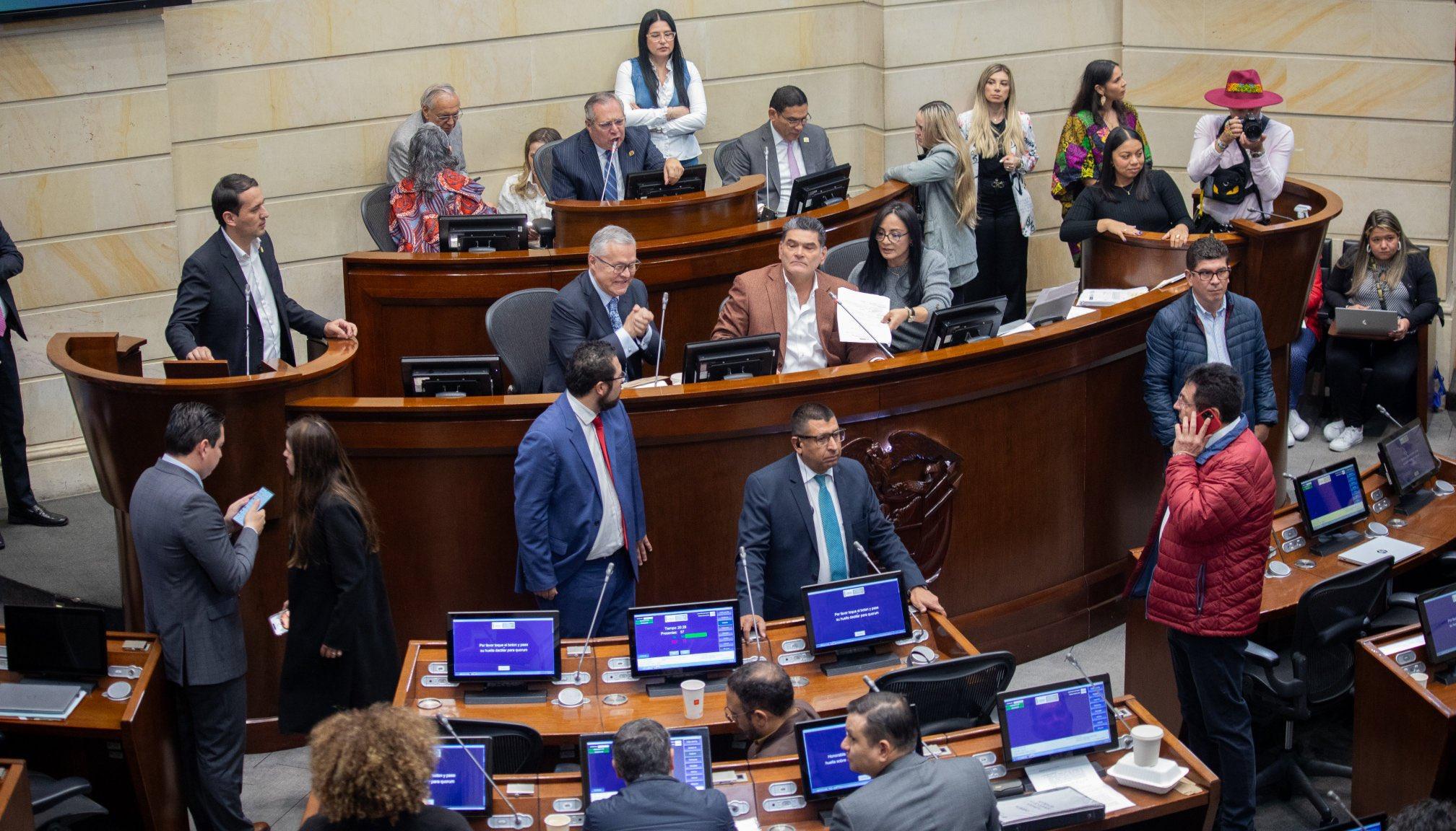 El Congreso este jueves tras la aprobación de la conciliación de la Ley de Jurisdicción Agraria