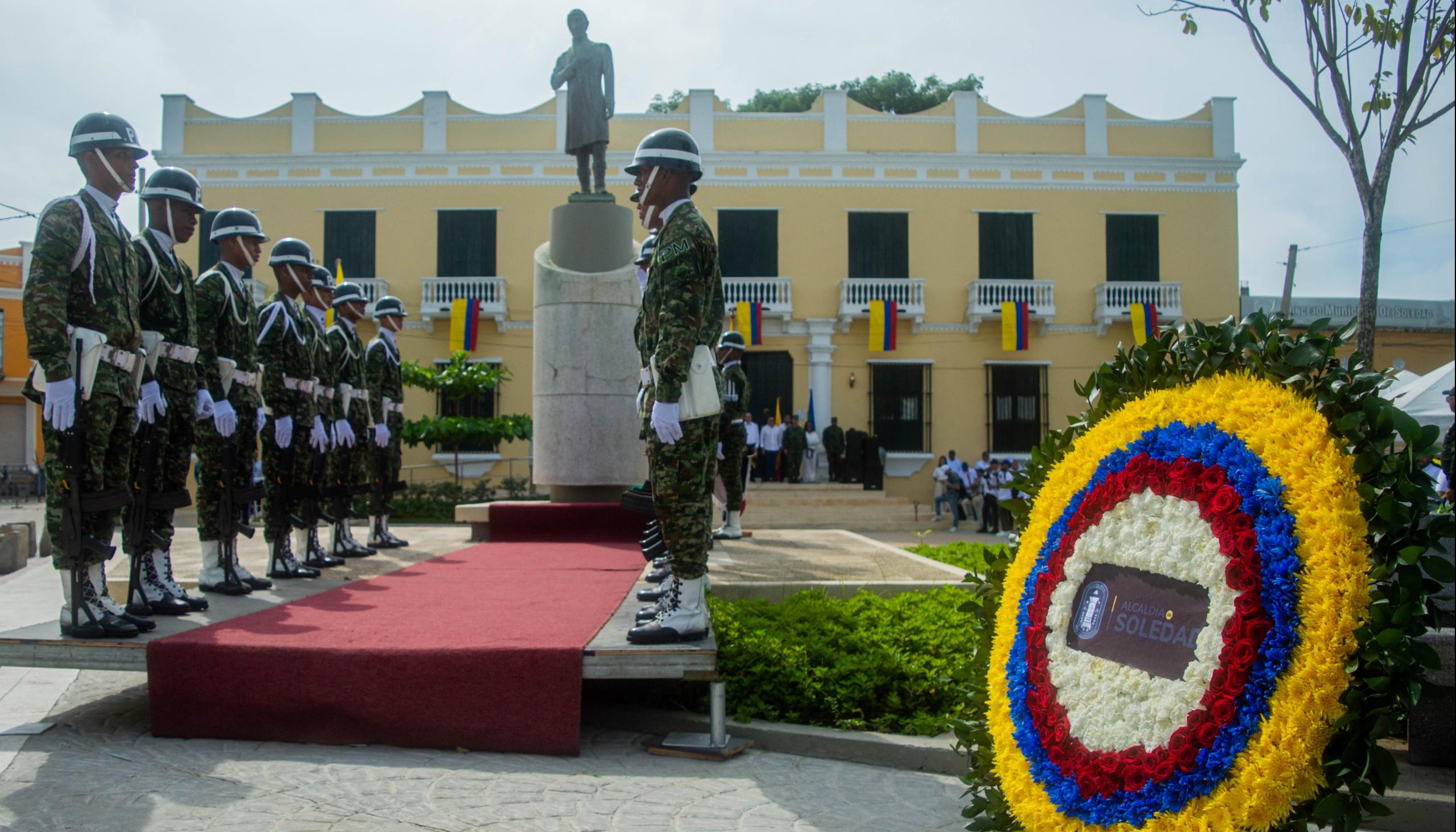 Celebración del 20 de Julio en Soledad