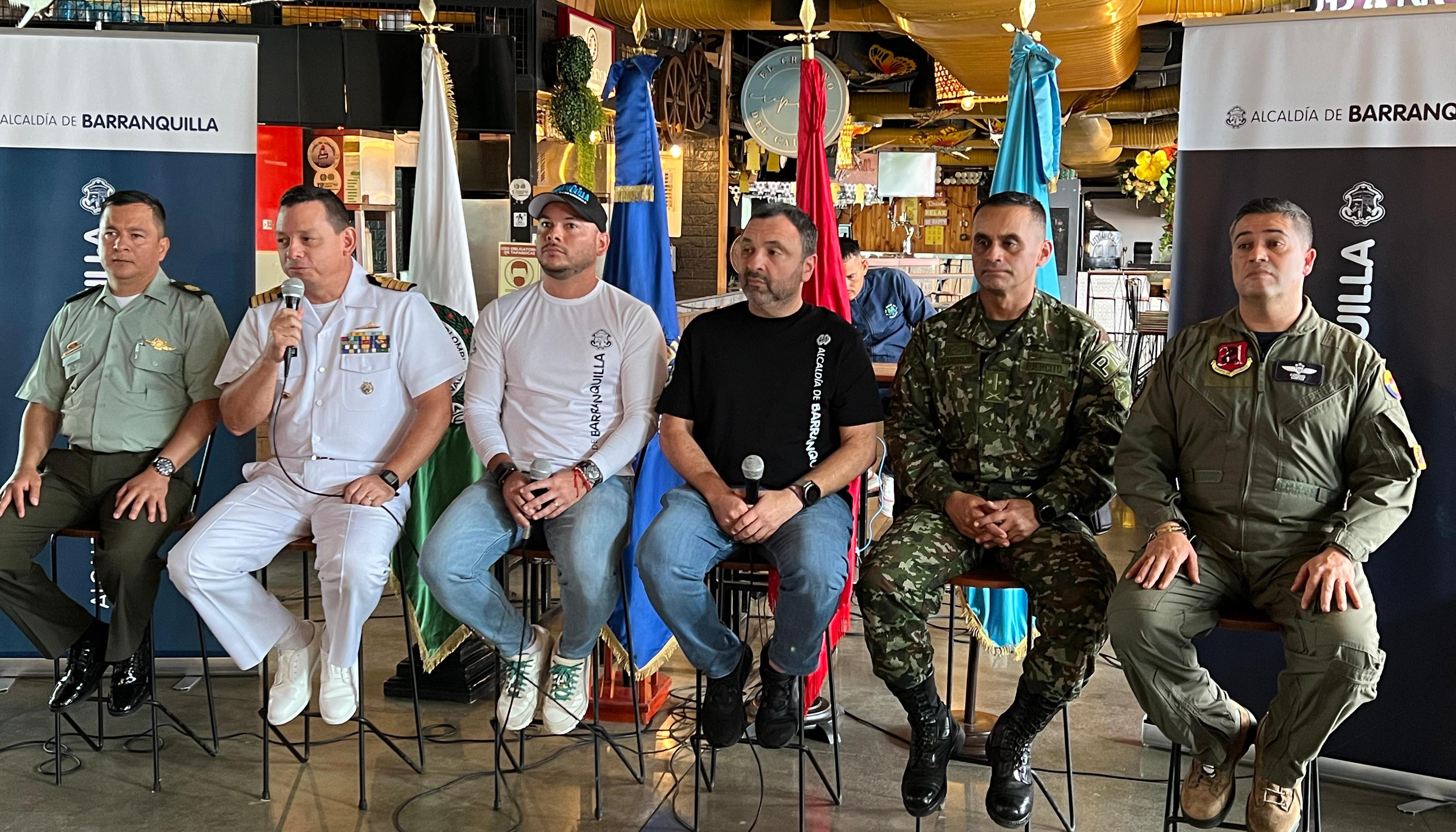 Rueda de prensa por desfile del 20 de julio.