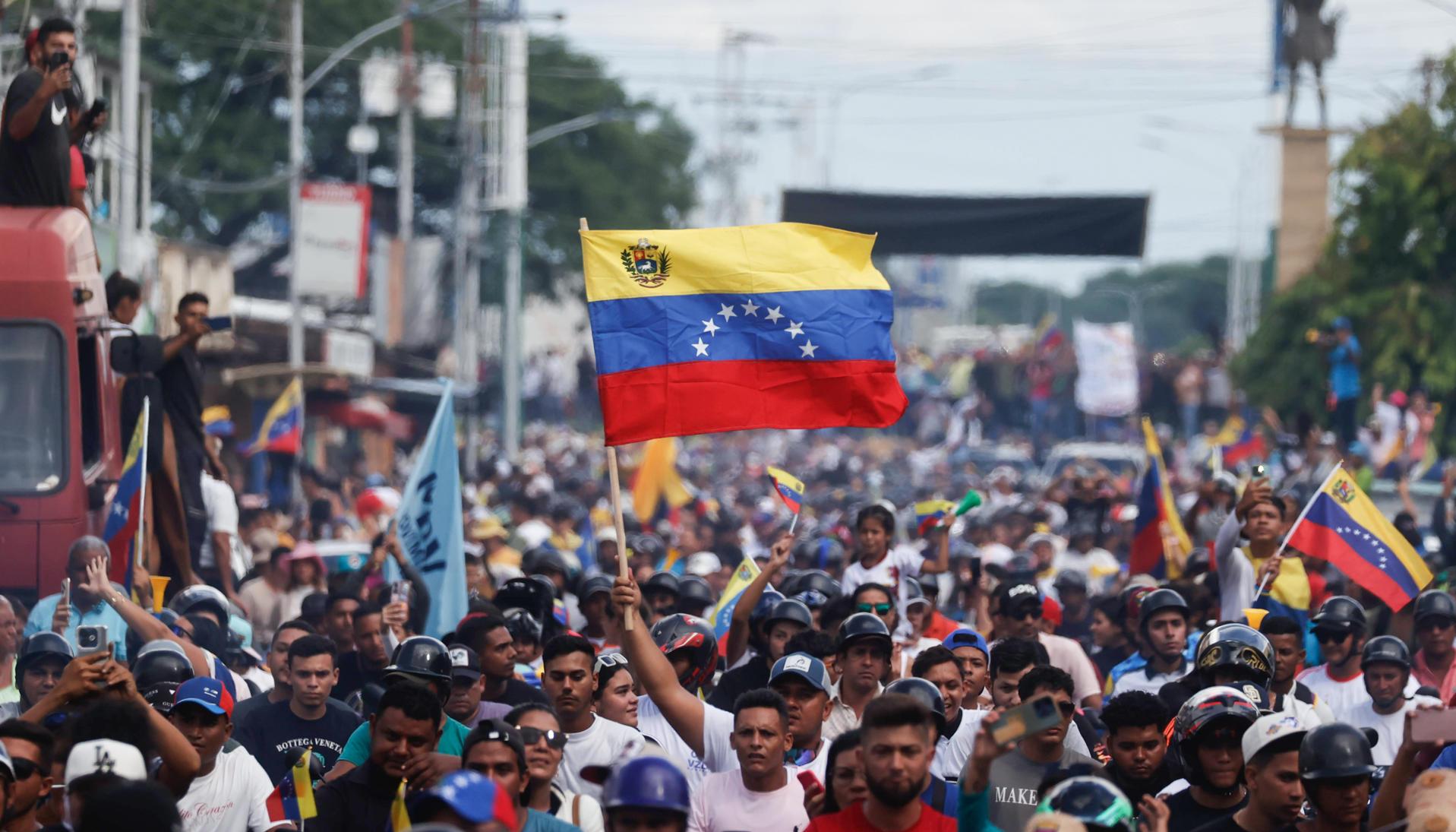 Ambiente electoral en Venezuela.