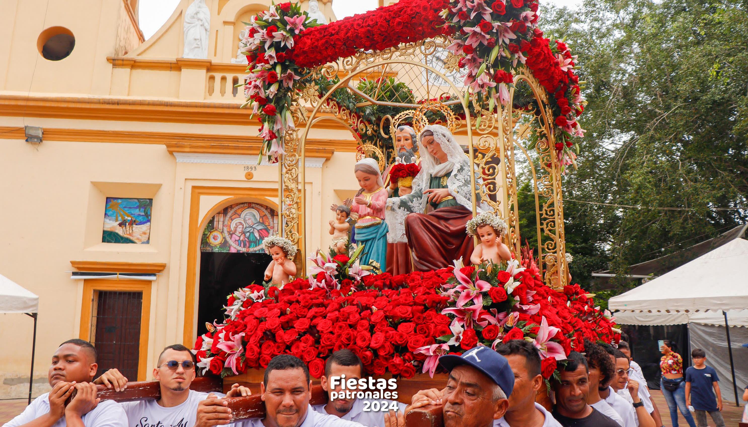 Santa Ana, la patrona de Baranoa. 