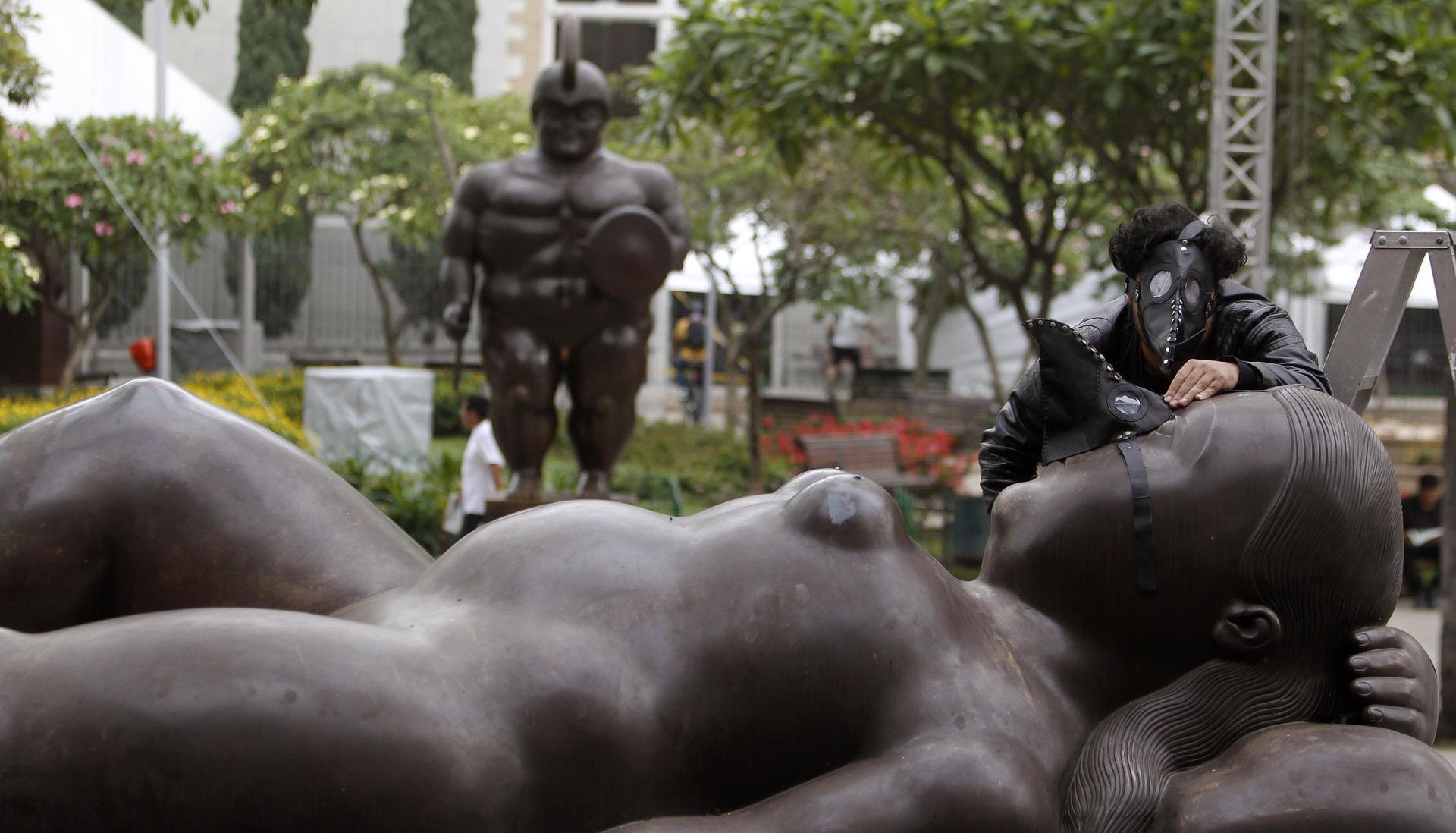 'Venus Dormida' de Fernando Botero.