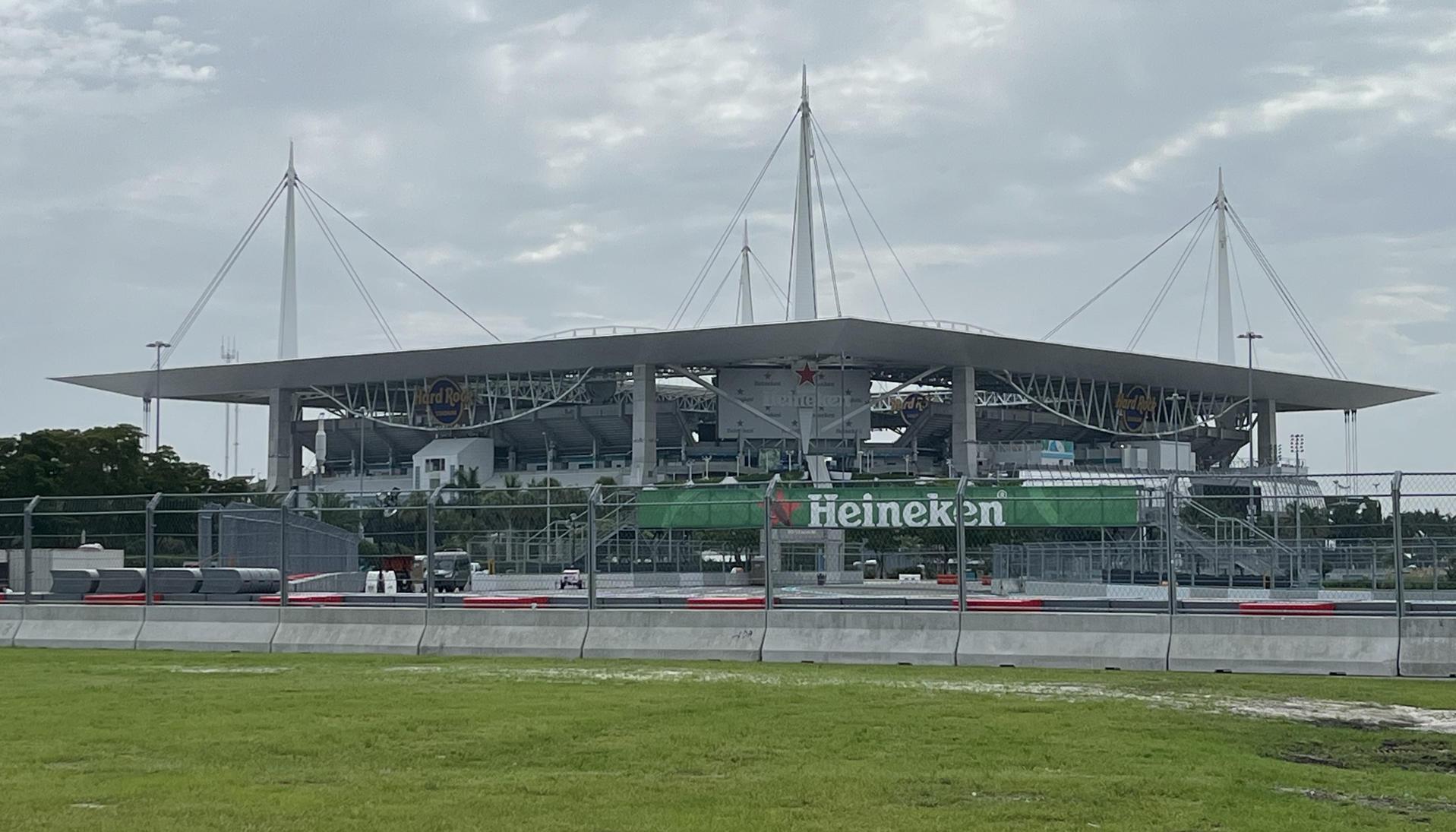 Hard Rock Stadium.