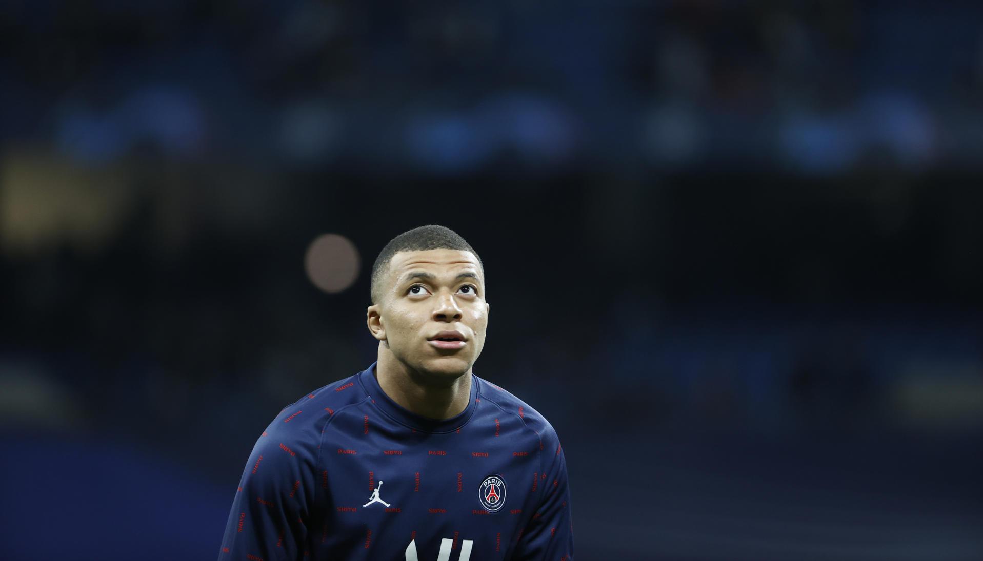 El delantero francés Kylian Mbappé. 