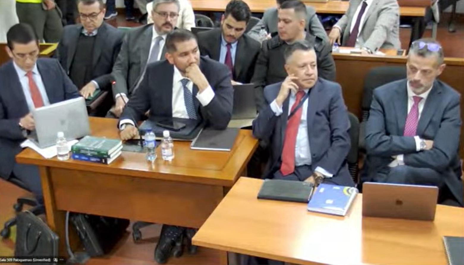 Audiencia de imputación de cargos.
