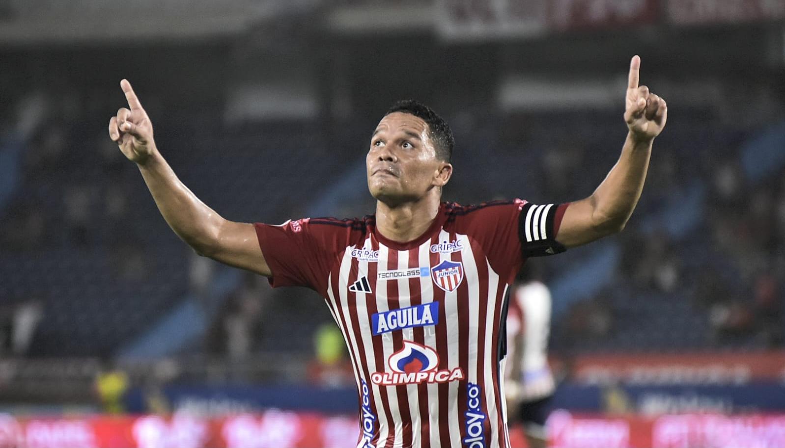 La celebración de Carlos Bacca.