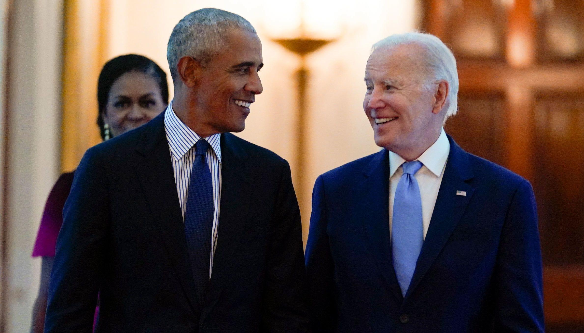 Barack Obama y Joe Biden.