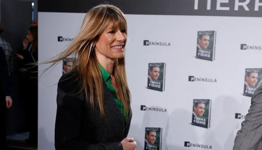 La esposa del presidente del Gobierno español Pedro Sánchez, Begoña Gómez.