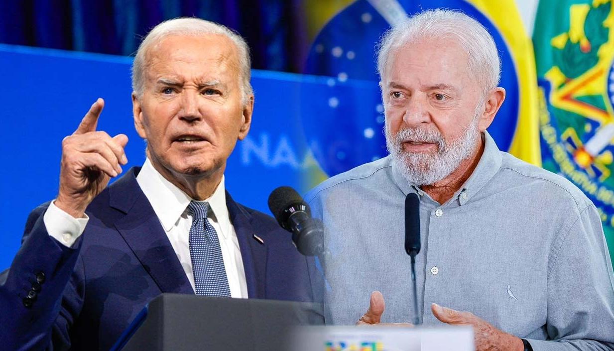 Joe Biden y Luiz Inácio Lula da Silva.