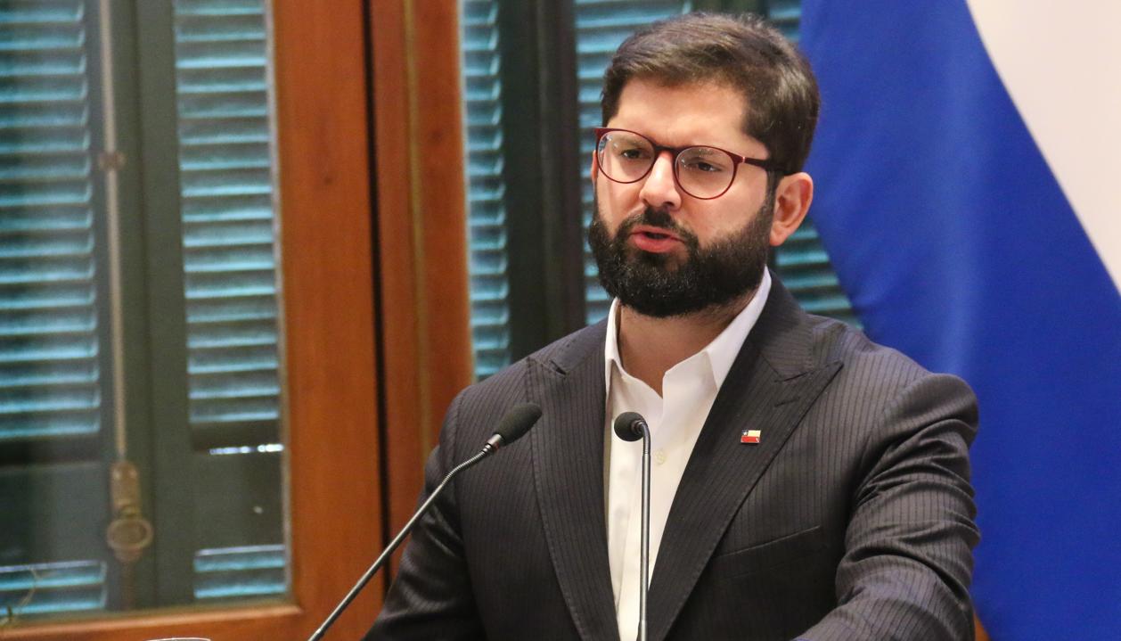 El presidente de Chile, Gabriel Boric.
