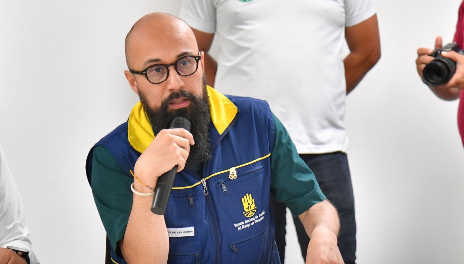 Carlos Carrillo, director de la UNGRD