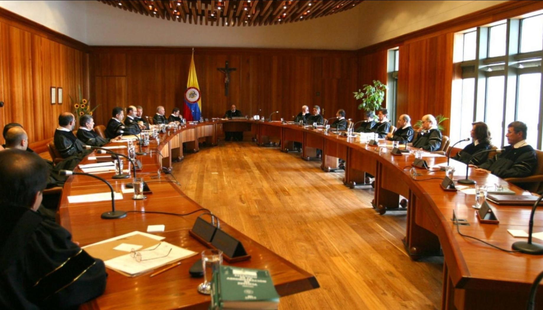 Aspecto de la Corte Constitucional.