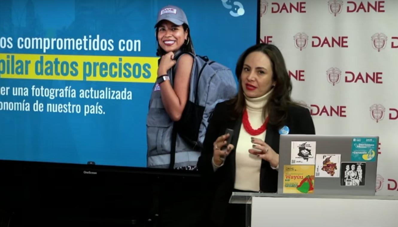 Piedad Urdinola, directora del Dane.