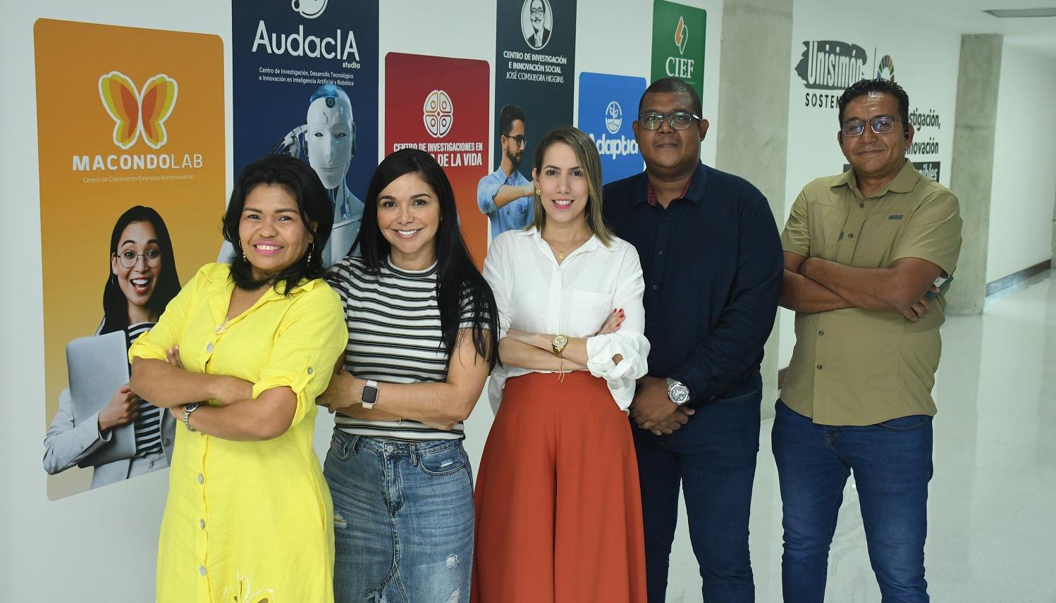 Equipo coordinador de la Epsea de Unisimón.