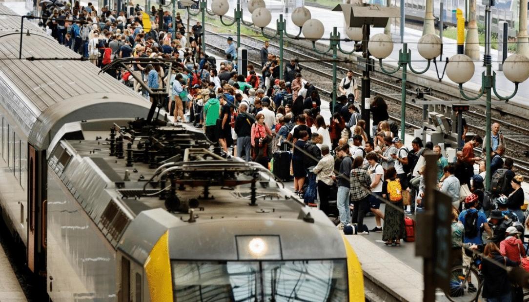 Sabotaje organizado líneas de tren de alta velocidad