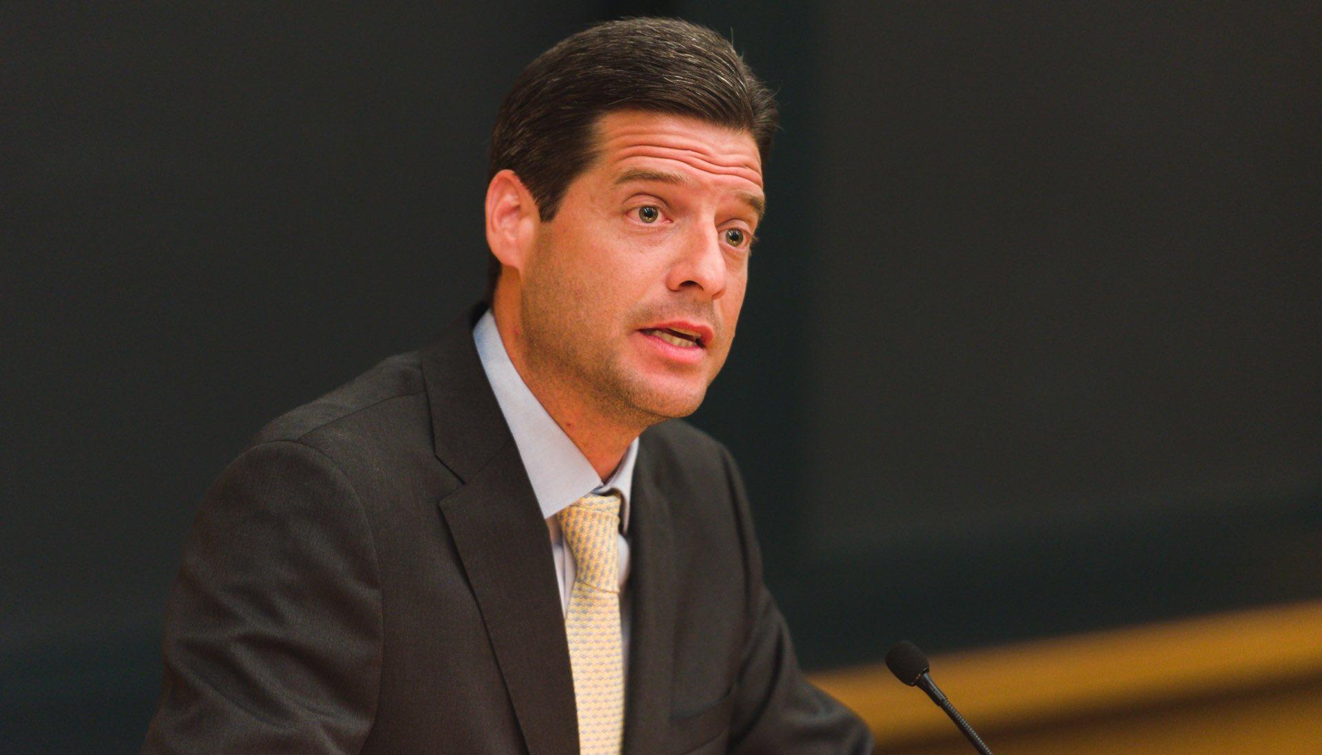 El Senador Mauricio Gómez Amín.