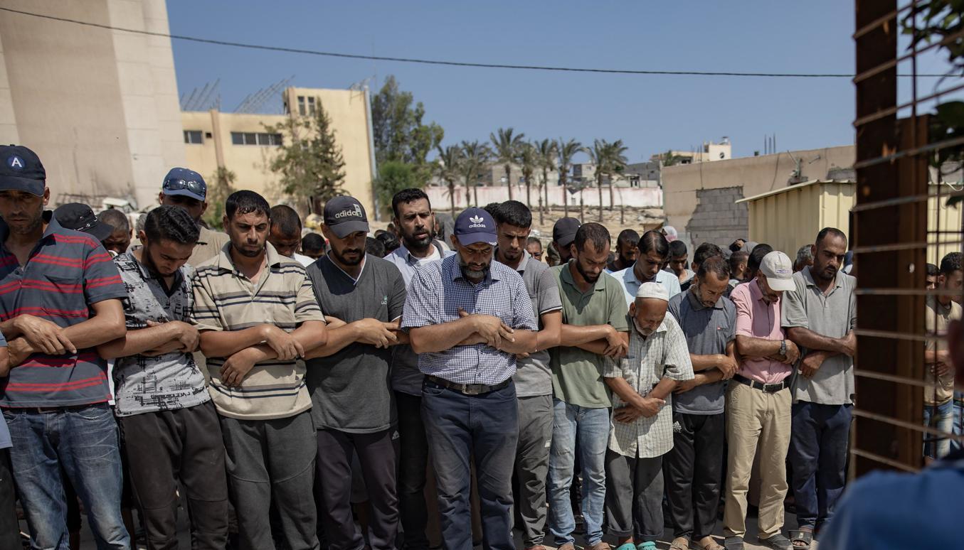 Ataque en Gaza.