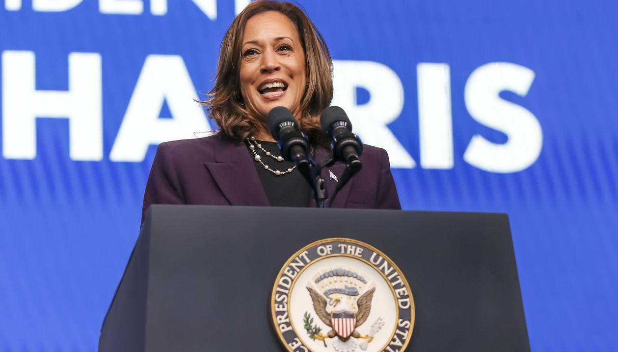 La vicepresidenta de EE.UU., Kamala Harris.