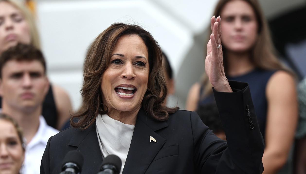 La vicepresidenta de Estados Unidos, Kamala Harris.