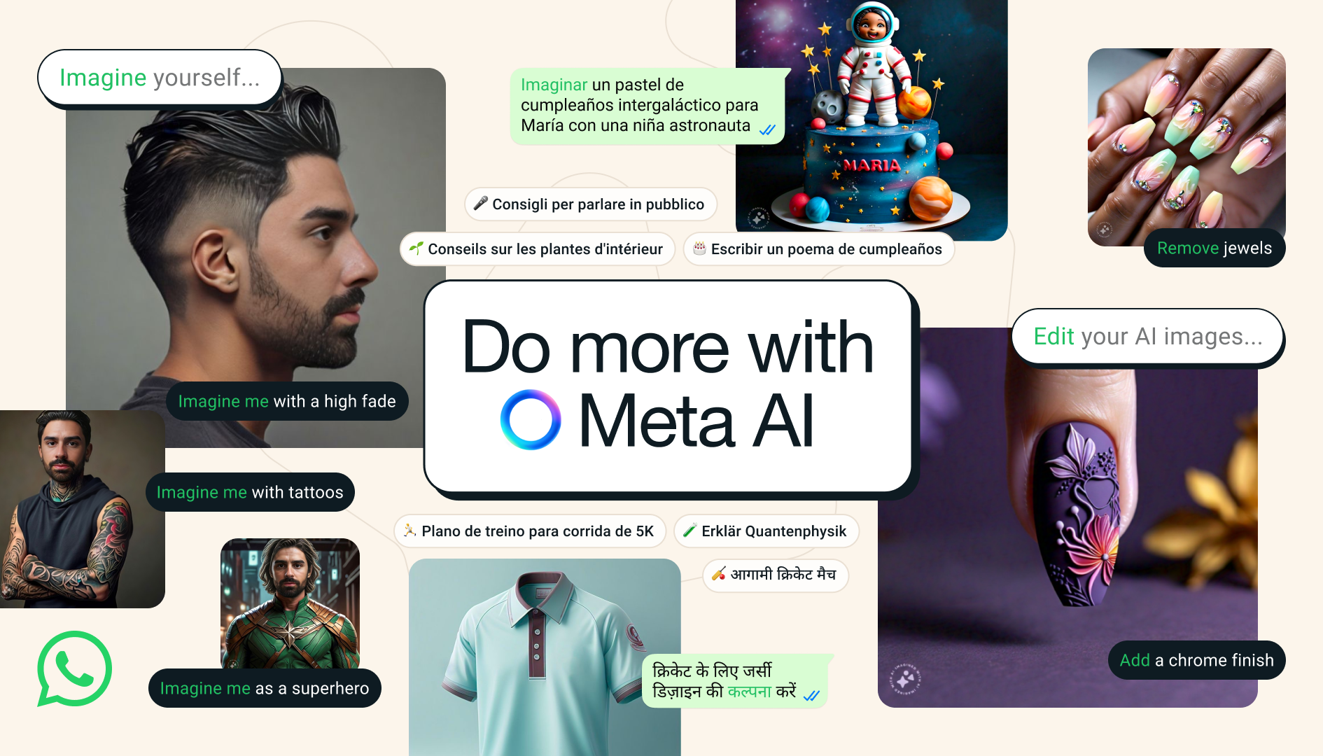 WhatsApp ahora cuenta con inteligencia artificial. 