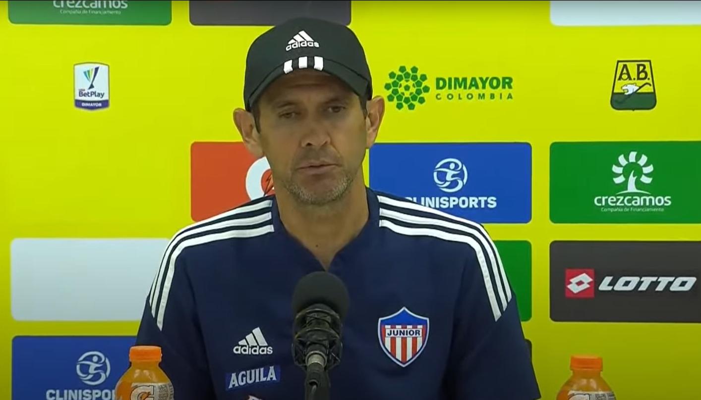 Arturo Reyes, técnico del Junior. 
