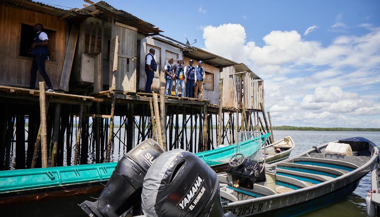 Imagen referencia desplazamiento en Buenaventura. 