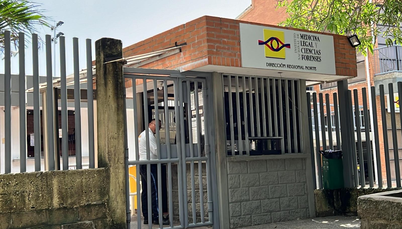 Instalaciones de Medicina Legal en Barranquilla.