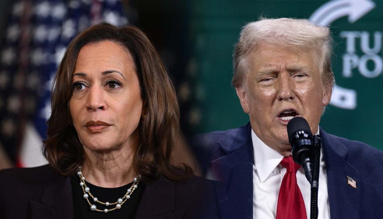 Kamala Harris y Donald Trump.