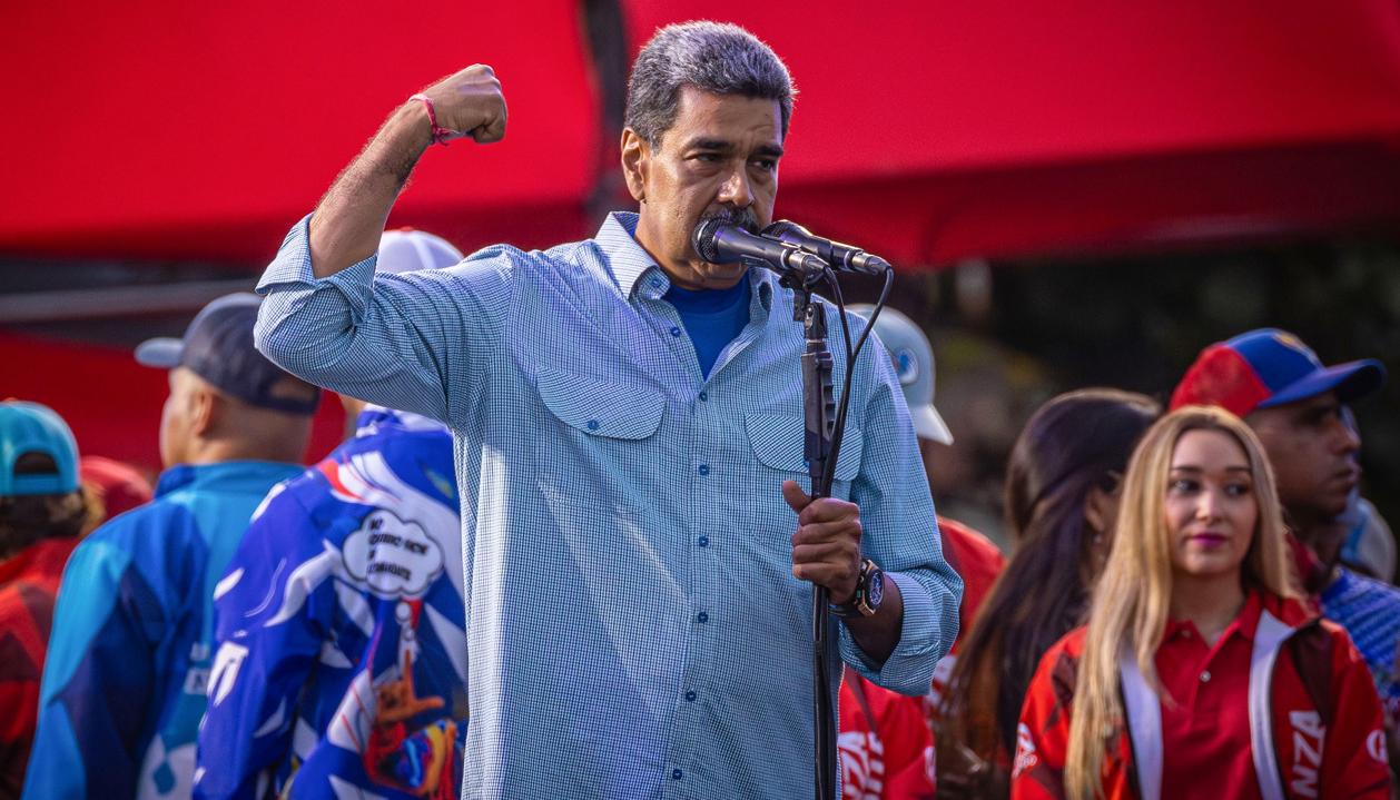 El Presidente de Venezuela, Nicolás Maduro.