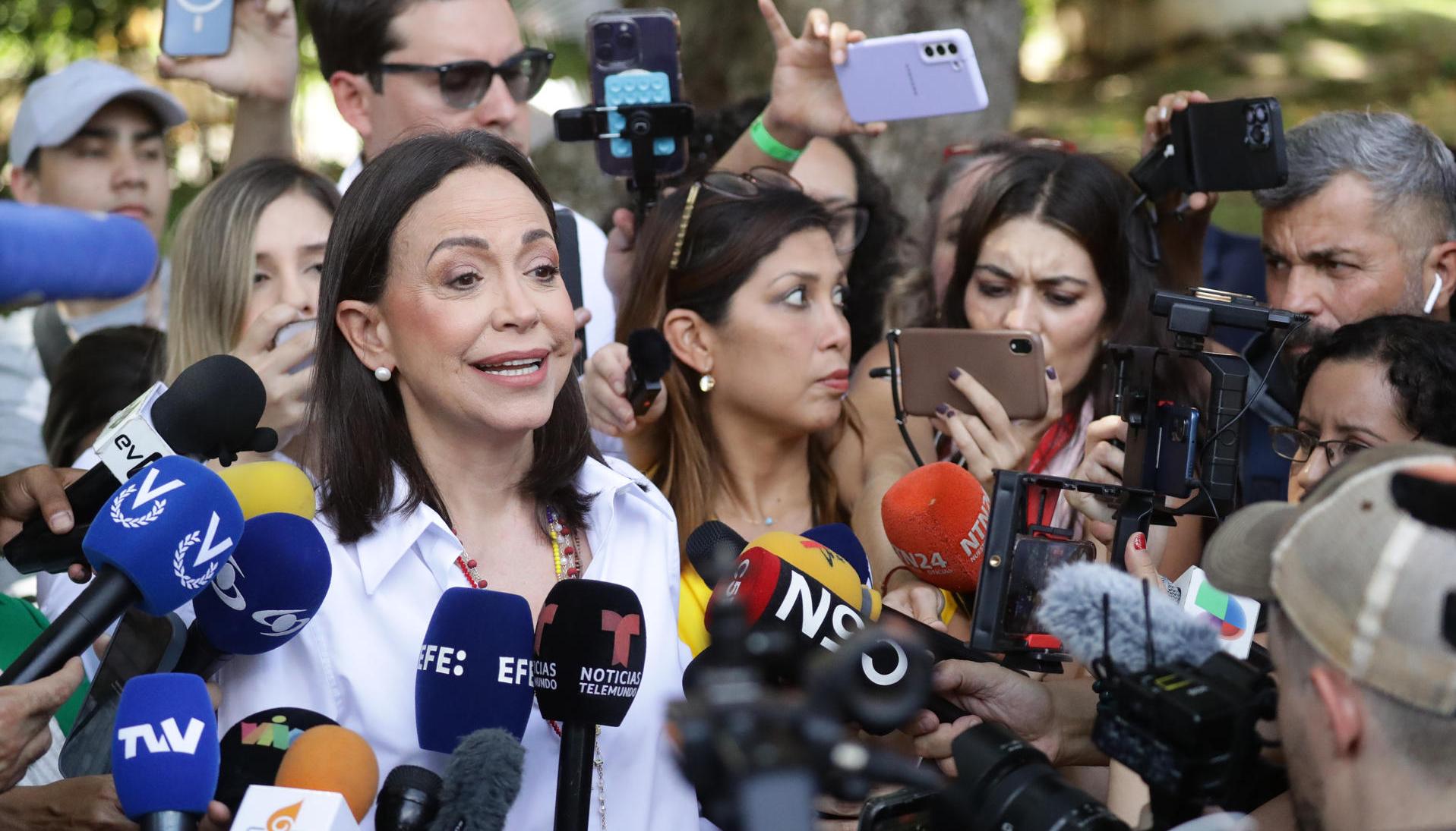 María Corina Machado.