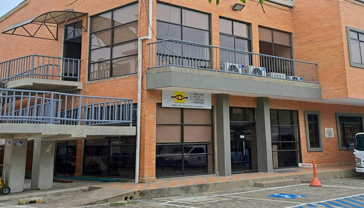 Sede de Medicina Legal. 