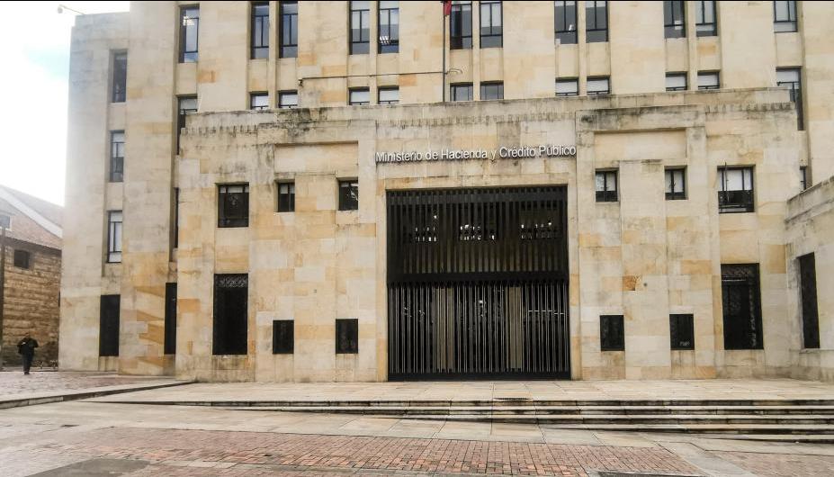Sede del Ministerio de Hacienda, en Bogotá. 