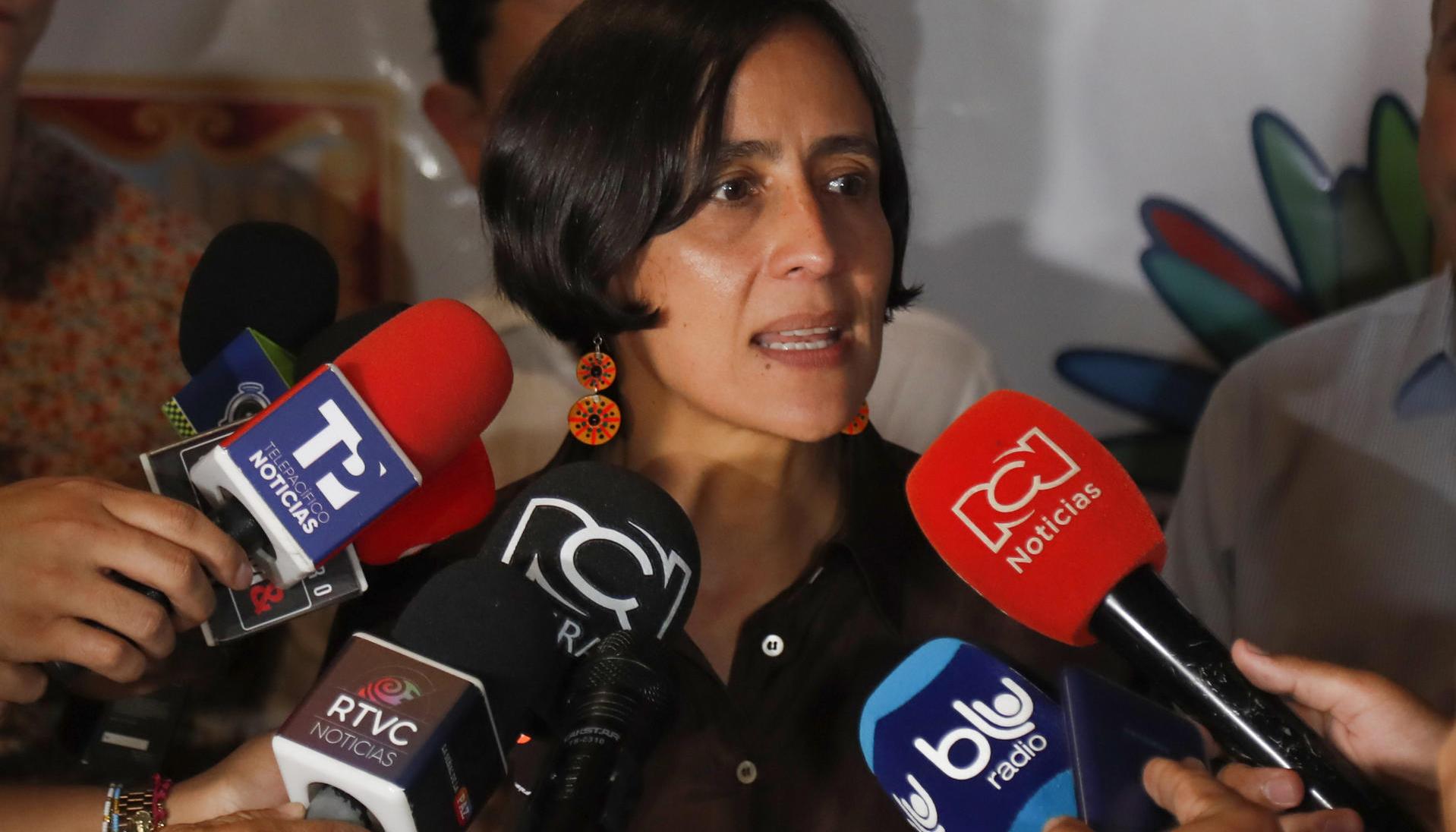 La ministra de Ambiente, Susana Muhamad. 