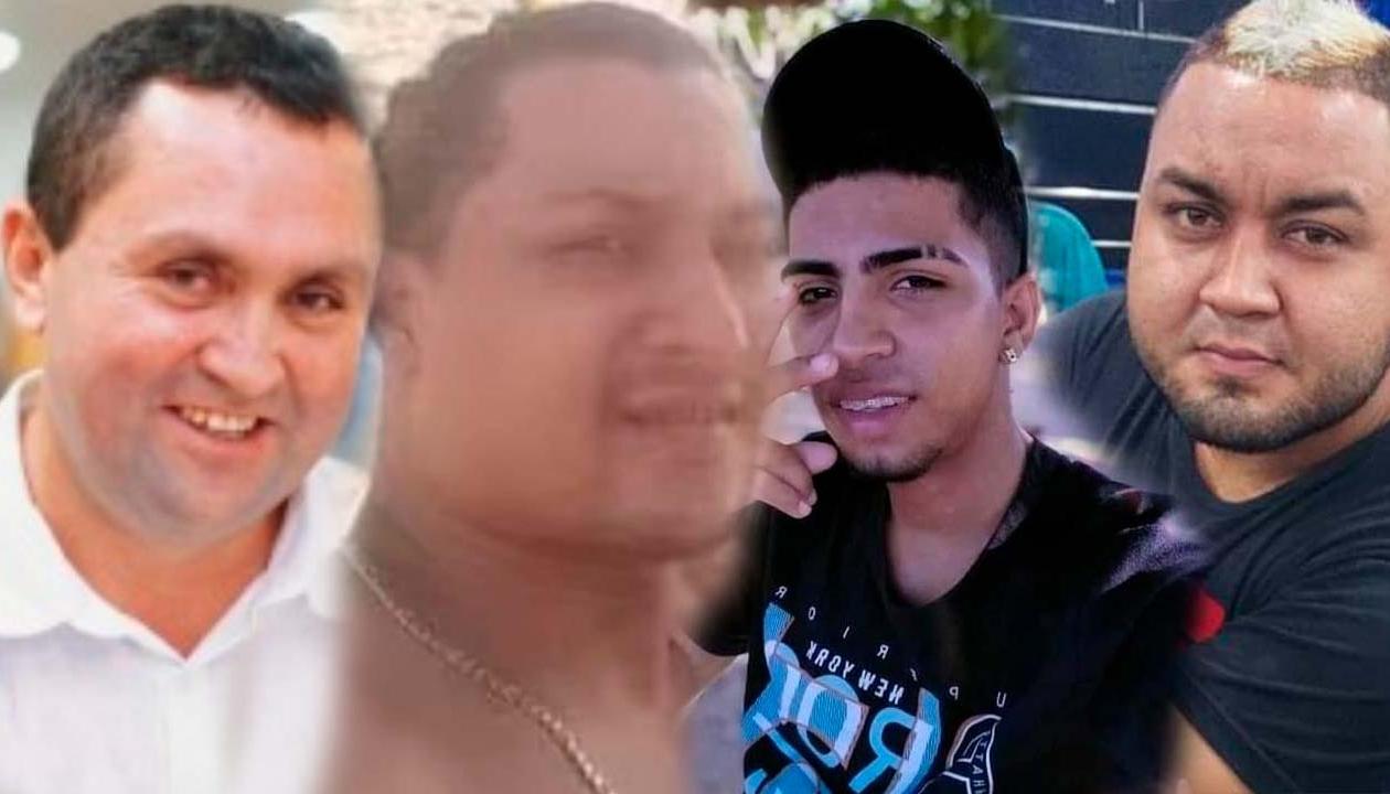 Luis Henry Rodríguez, Zony Antonio Pirela, Nelfy Manuel Arrieta y Luis Antonio Gómez.