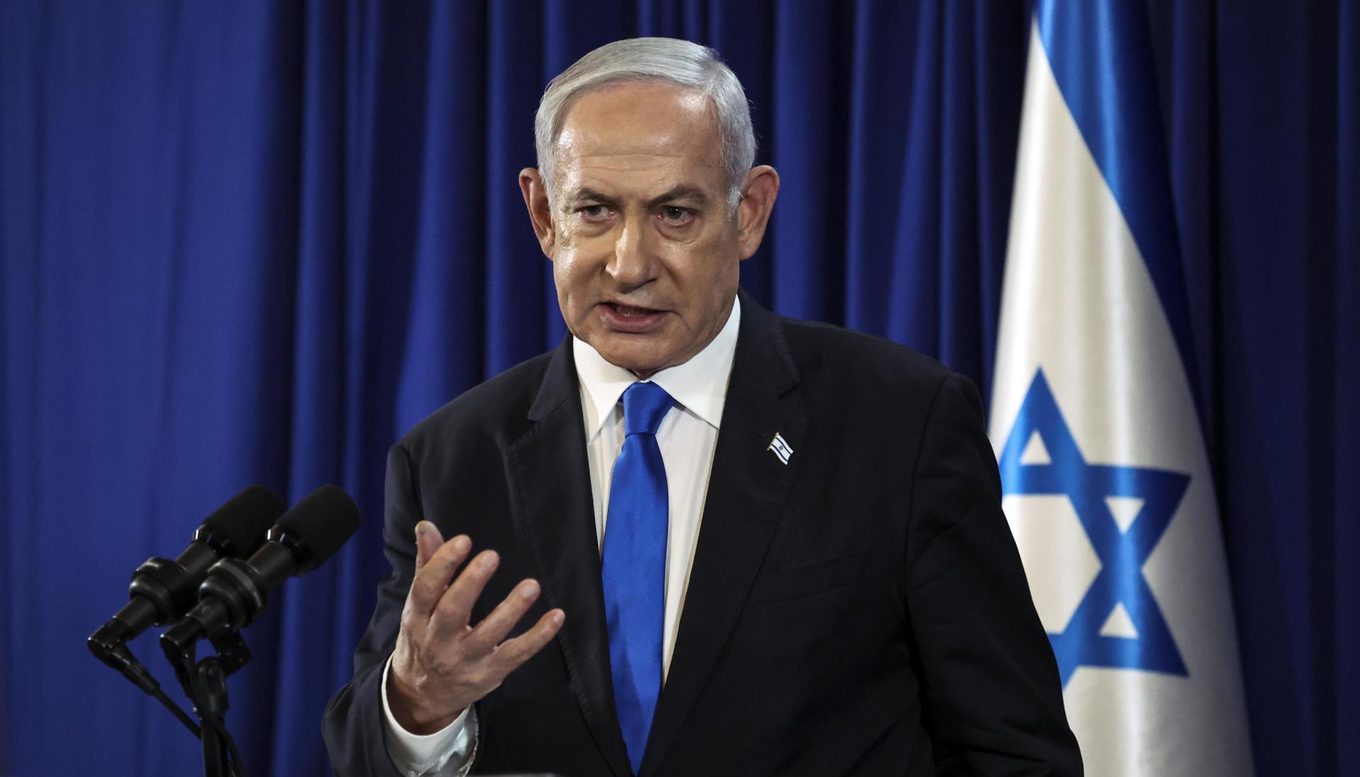 El primer ministro de Israel, Benjamín Netanyahu.