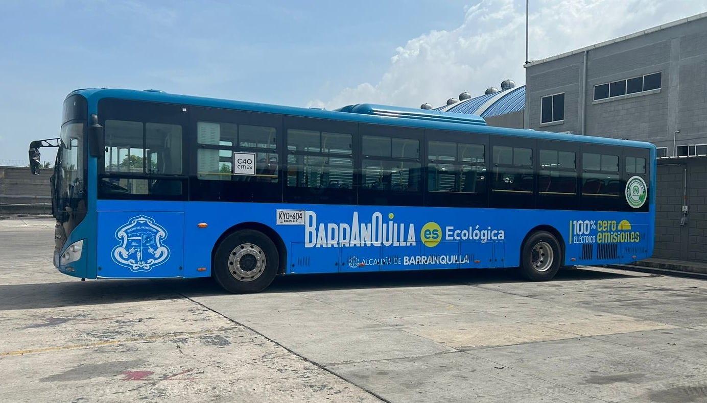 Nuevos buses de Transmetro