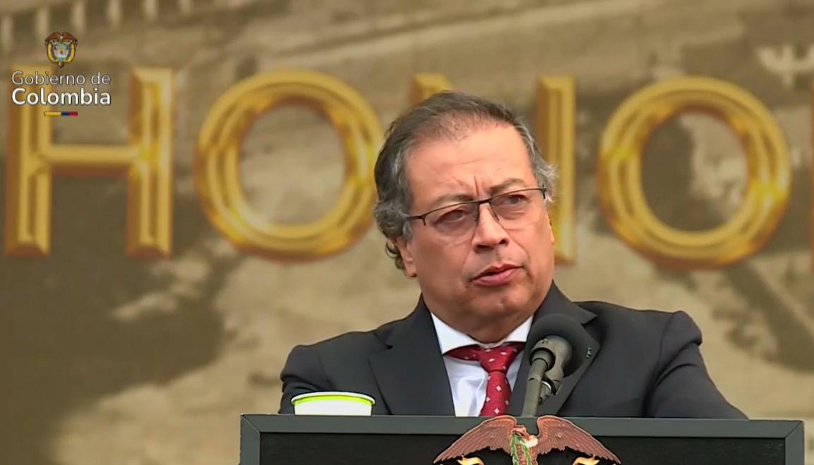 El Presidente Gustavo Petro.
