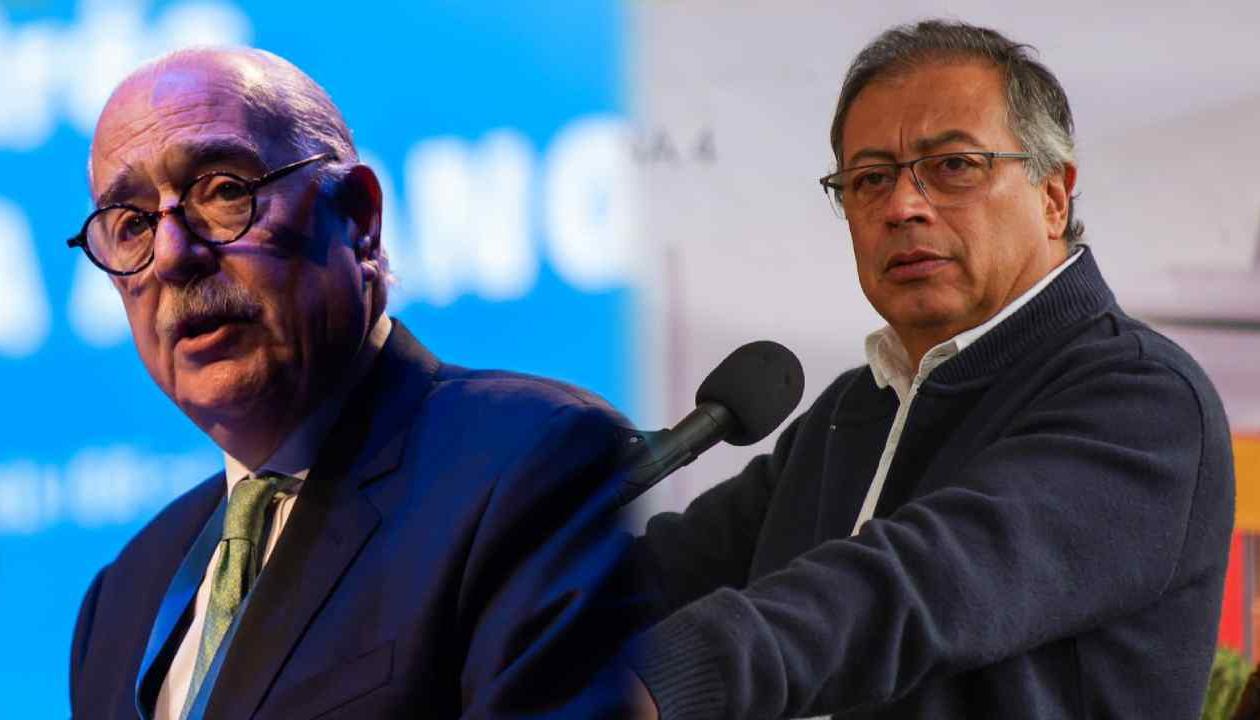 Andrés Pastrana y Gustavo Petro.