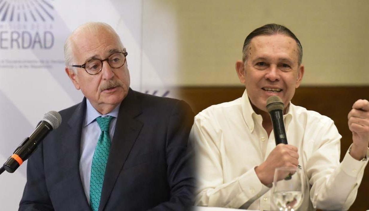 Andrés Pastrana y Efraín Cepeda.