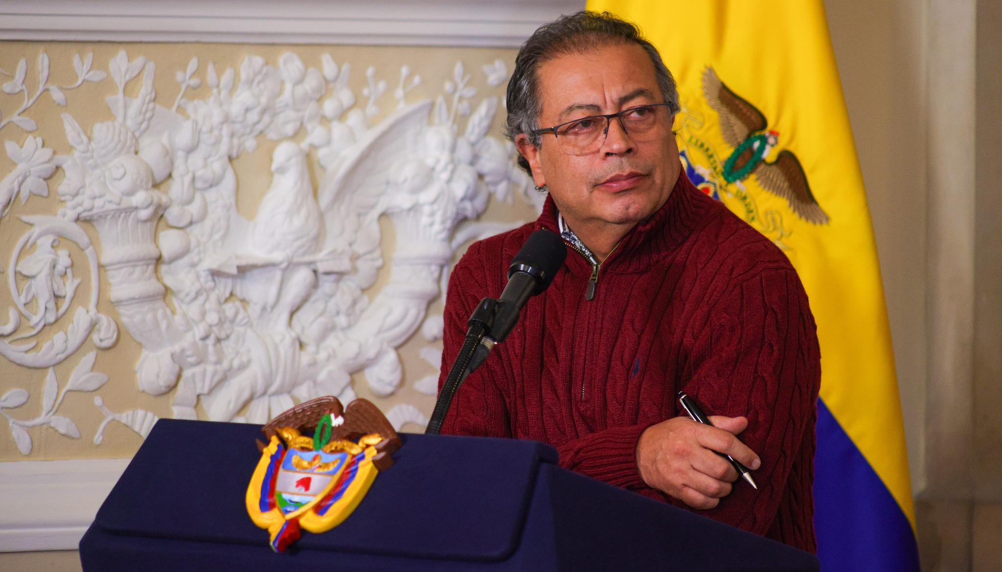 El Presidente Gustavo Petro.