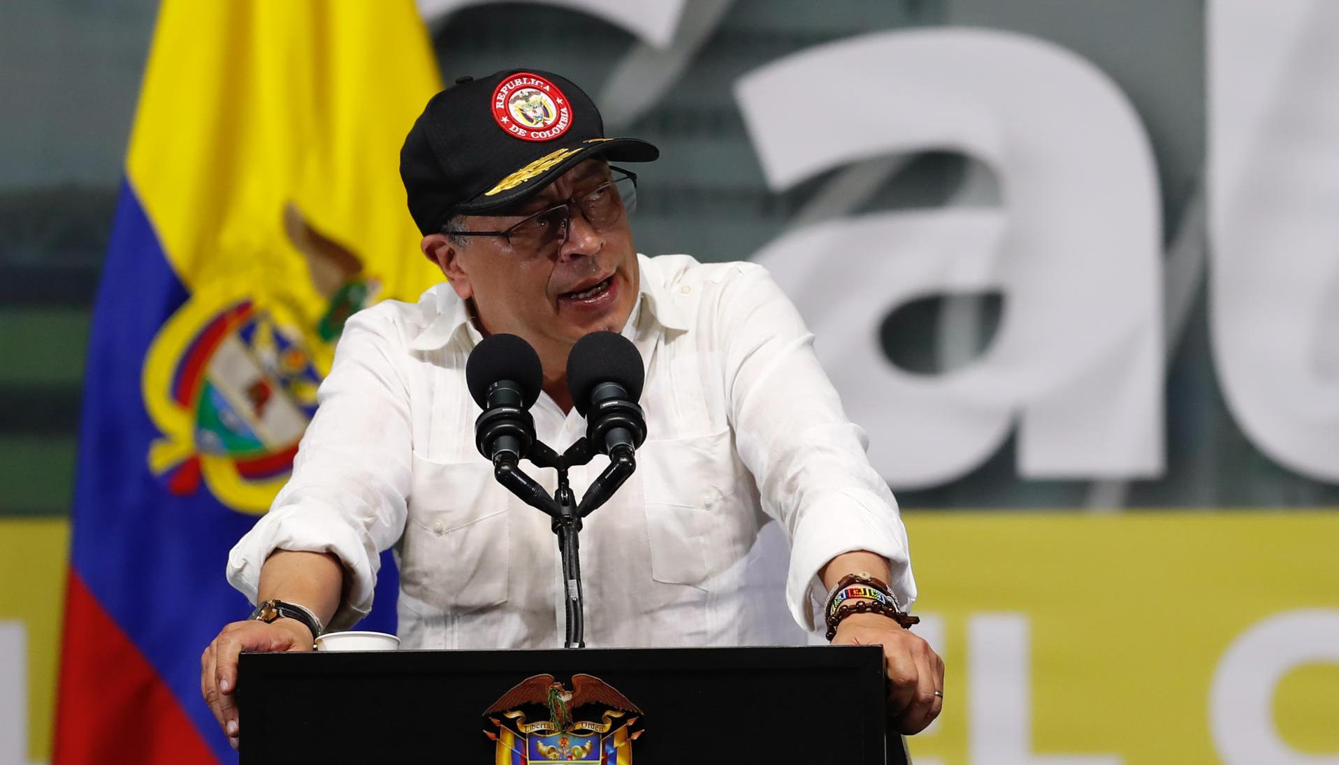 El Presidente Gustavo Petro.