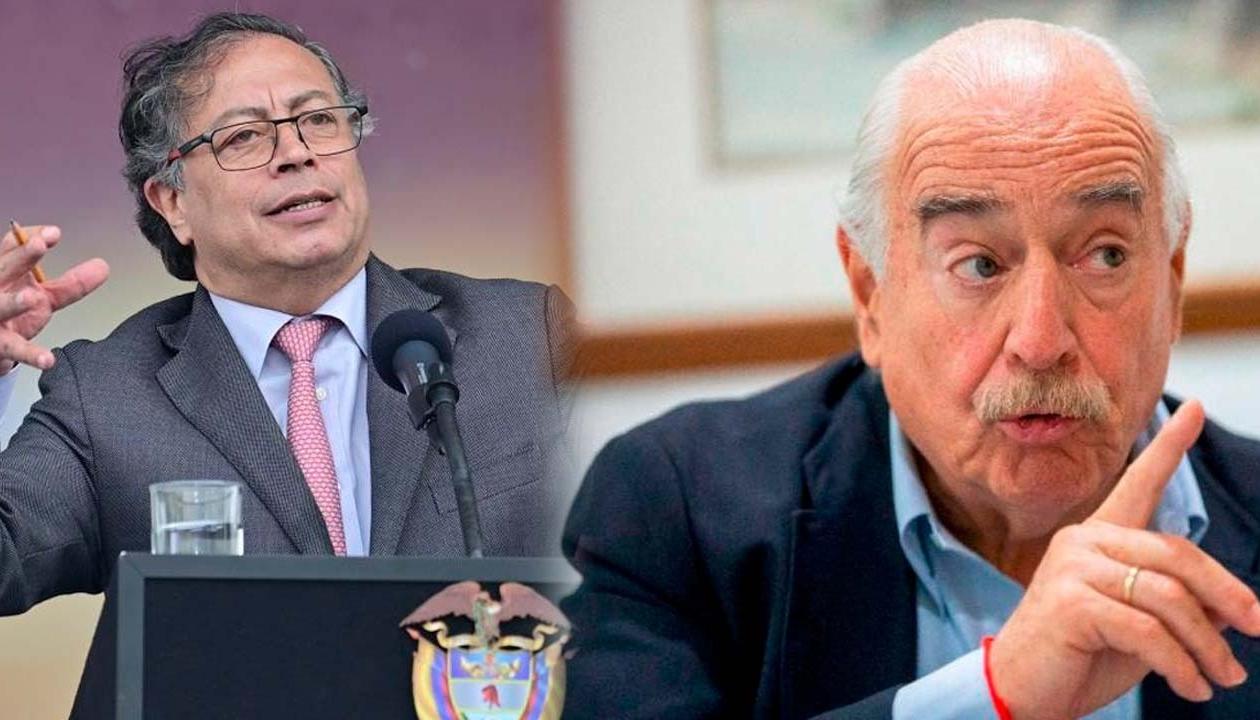 Gustavo Petro y Andrés Pastrana.