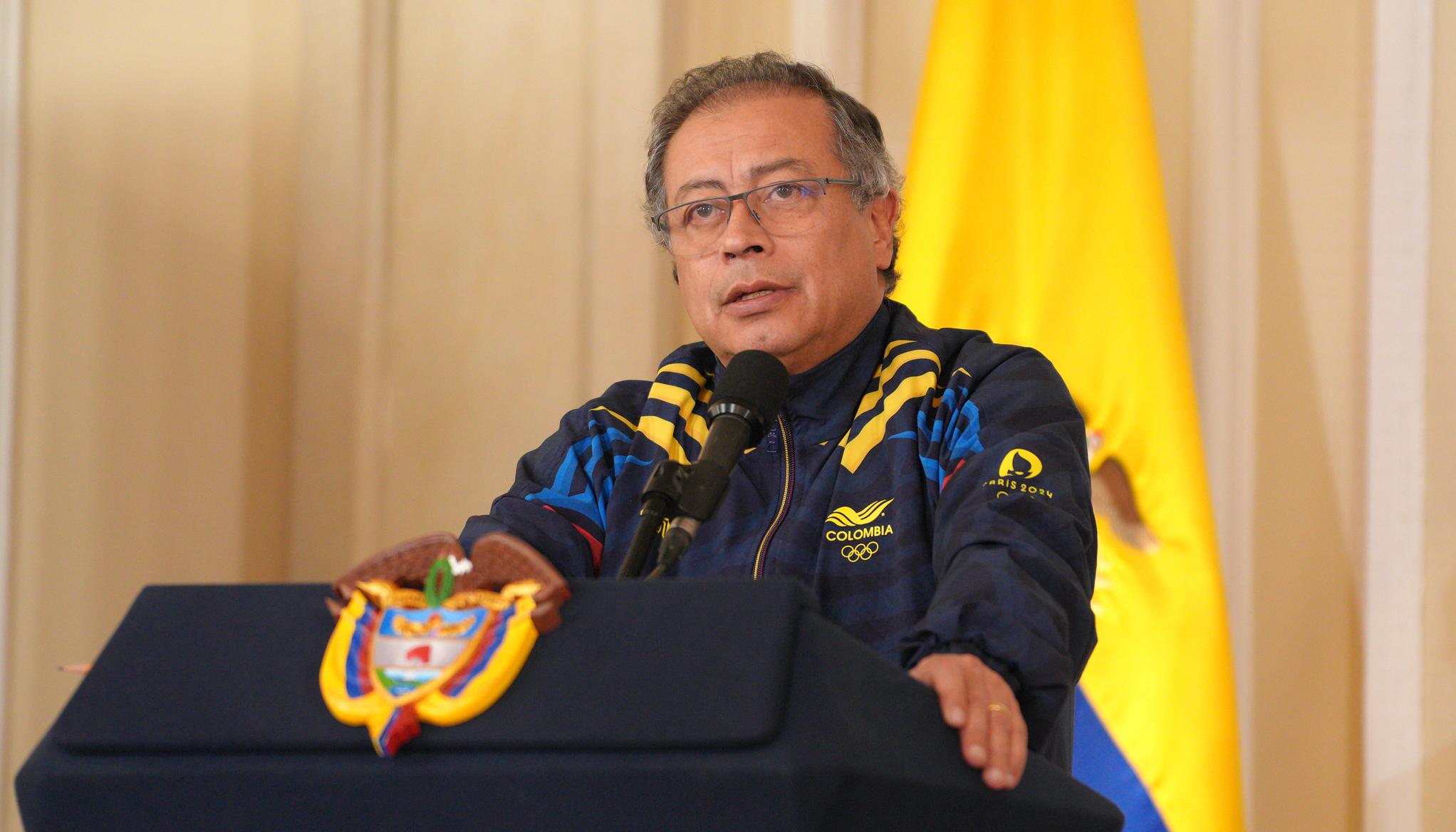 El Presidente Gustavo Petro.